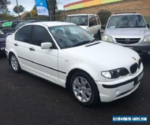 2001 BMW 318I E46 18I White Automatic 5sp A Sedan