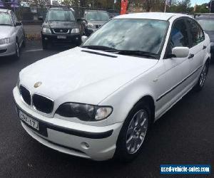 2001 BMW 318I E46 18I White Automatic 5sp A Sedan