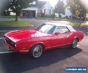 1972 Ford Mustang BASE CONVERTIBLE