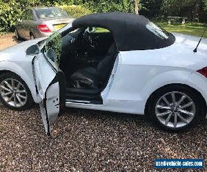 Audi TT 2013 White Convertible - excellent low mileage condition 21,500 miles