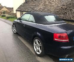 AUDI A4 Convertible Bue 2008 for Sale