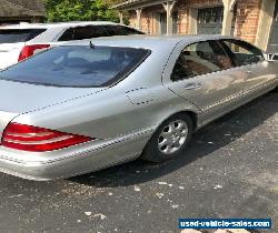 2001 Mercedes-Benz S-Class for Sale
