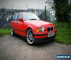 1996 BMW E36 318i Touring Hellrot Red Modified for Sale