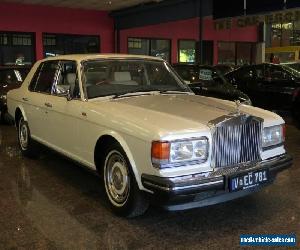 1988 Rolls-Royce Silver Spirit Pearl White Automatic 3sp A Sedan