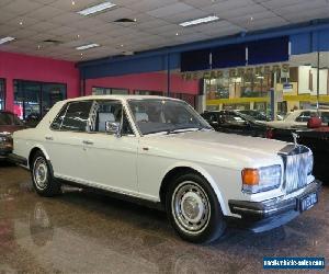 1988 Rolls-Royce Silver Spirit Pearl White Automatic 3sp A Sedan