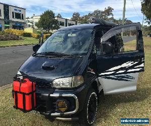 mitsubishi delica 1997 camper 4x4 auto turbo diesel