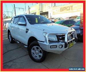 2013 Ford Ranger PX XLT White Automatic A 4D Utility