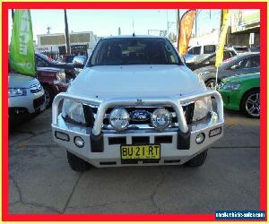 2013 Ford Ranger PX XLT White Automatic A 4D Utility