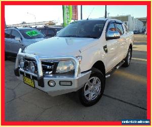 2013 Ford Ranger PX XLT White Automatic A 4D Utility