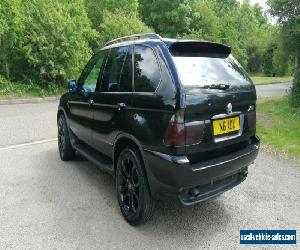 BMW X5 3.0i SPORT RARE MANUAL ,PRIVATE PLATE, 12 MONTHS MOT , BLACK,NO PX SWAP