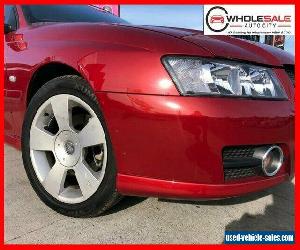 2006 Holden Commodore VZ SVZ Maroon Automatic A Sedan