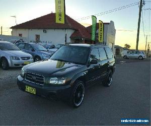 2003 Subaru Forester 79V X Green Automatic A Wagon