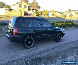 2003 Subaru Forester 79V X Green Automatic A Wagon