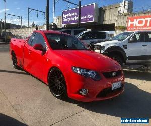 2008 Ford Falcon FG XR6 Red Automatic A Utility