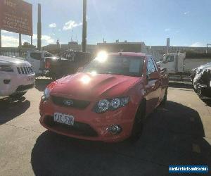 2008 Ford Falcon FG XR6 Red Automatic A Utility