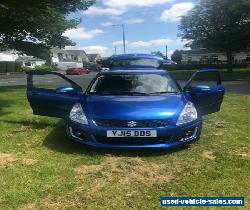 suzuki swift sz4 dualjet 2015 blue  for Sale