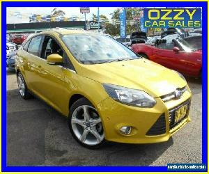 2011 Ford Focus LW Titanium Gold Automatic 6sp A Sedan