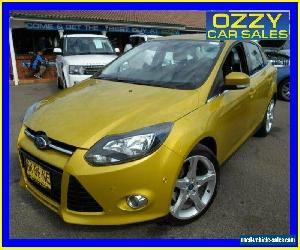 2011 Ford Focus LW Titanium Gold Automatic 6sp A Sedan