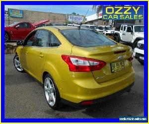 2011 Ford Focus LW Titanium Gold Automatic 6sp A Sedan