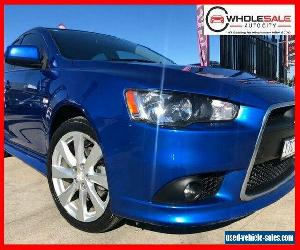 2011 Mitsubishi Lancer CJ Ralliart Blue Automatic A Hatchback