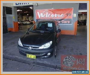 2004 Peugeot 206 XR Black Automatic 4sp A Hatchback