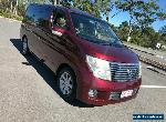 2004 Nissan Elgrand E51 Series 2 Red Automatic 5sp A Wagon for Sale