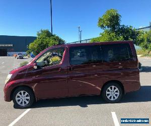 2004 Nissan Elgrand E51 Series 2 Red Automatic 5sp A Wagon