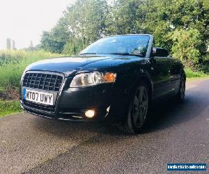 2007 (07) AUDI A4 CONVERTIBLE 2.0 TDI 140 SPORT BLACK 108K FULL SERVICE HISTORY