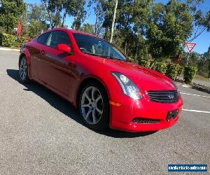 2004 Nissan Skyline 35 350GT Red 5sp Coupe