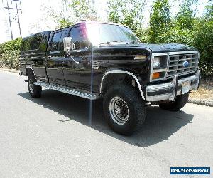 1986 Ford F-350 XLT Crew Cab