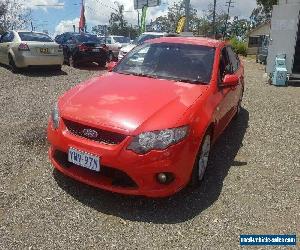 2008 Ford Falcon FG XR6 Red Automatic 5sp A Sedan