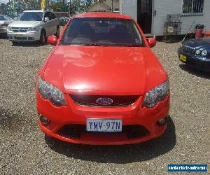 2008 Ford Falcon FG XR6 Red Automatic 5sp A Sedan