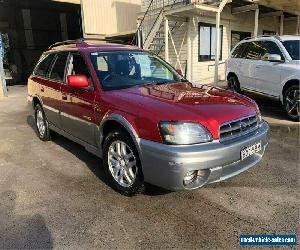 2002 Subaru Outback B3A Red Automatic A Wagon