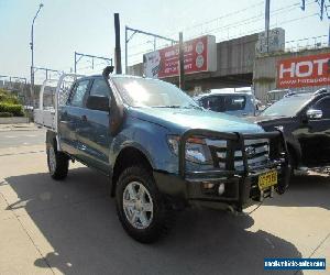 2012 Ford Ranger PX XL Blue Automatic A Cab Chassis