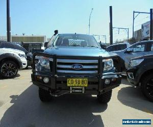 2012 Ford Ranger PX XL Blue Automatic A Cab Chassis