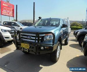 2012 Ford Ranger PX XL Blue Automatic A Cab Chassis