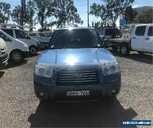 2007 Subaru Forester 79V X Blue Automatic A Wagon