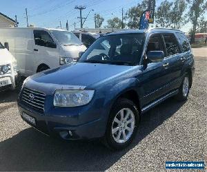 2007 Subaru Forester 79V X Blue Automatic A Wagon