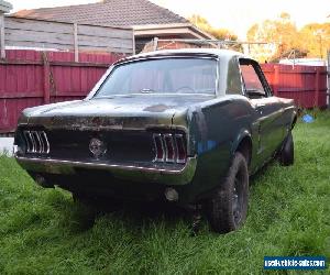 67 Ford Mustang v8 manual 