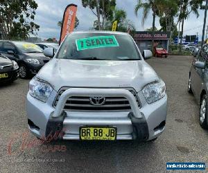 2009 Toyota Kluger GSU40R KX-R (FWD) 7 Seat Silver Automatic 5sp A Wagon