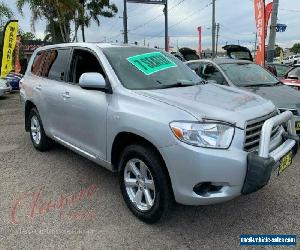 2009 Toyota Kluger GSU40R KX-R (FWD) 7 Seat Silver Automatic 5sp A Wagon