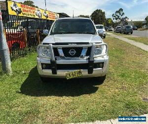 2007 Nissan Navara D40 ST-X Silver Automatic A Utility