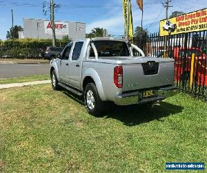 2007 Nissan Navara D40 ST-X Silver Automatic A Utility