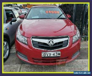 2011 Holden Cruze JG CD Maroon Automatic 6sp A Sedan