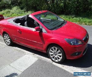  2008 FORD FOCUS CC-2.  2.0 PETROL CONVERTIBLE IN RED 