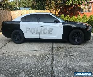 2012 Dodge Charger Sedan Police