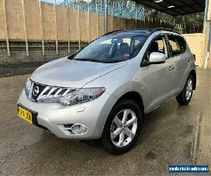 2010 Nissan Murano Z51 TI Silver Automatic A Wagon