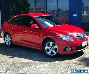 2011 Holden Cruze JH SRi V Red Automatic 6sp A Sedan