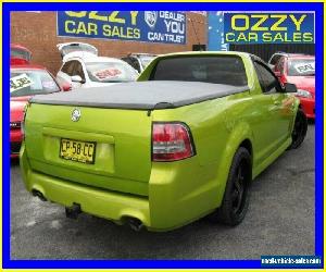 2008 Holden Commodore VE SV6 Green Automatic 5sp A Utility