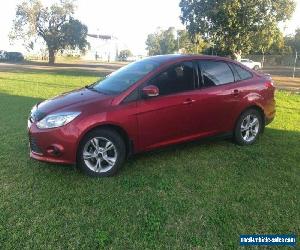 2013 Ford Focus LW MK2 Trend Candy Red Automatic 6sp A Sedan